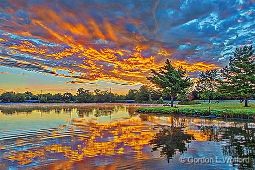 Rideau Canal Sunrise_P1180930-2.jpg - Photographed along the Rideau Canal Waterway at Smiths Falls, Ontario, Canada.